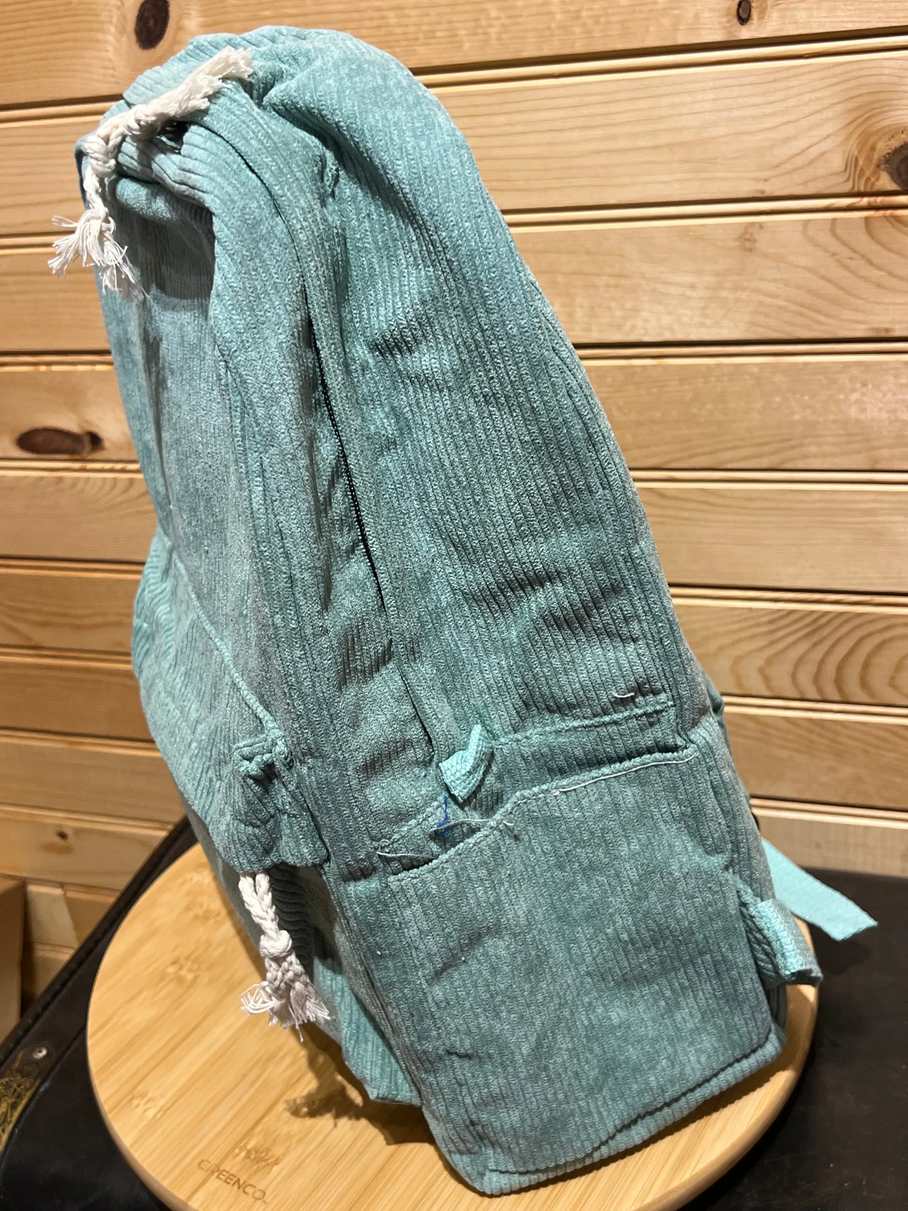 Corduroy Backpack - Sage