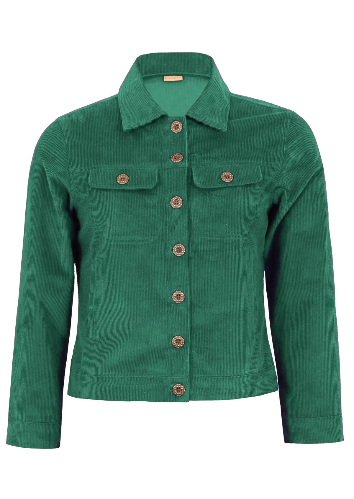 Corduroy Jacket Hunter Green