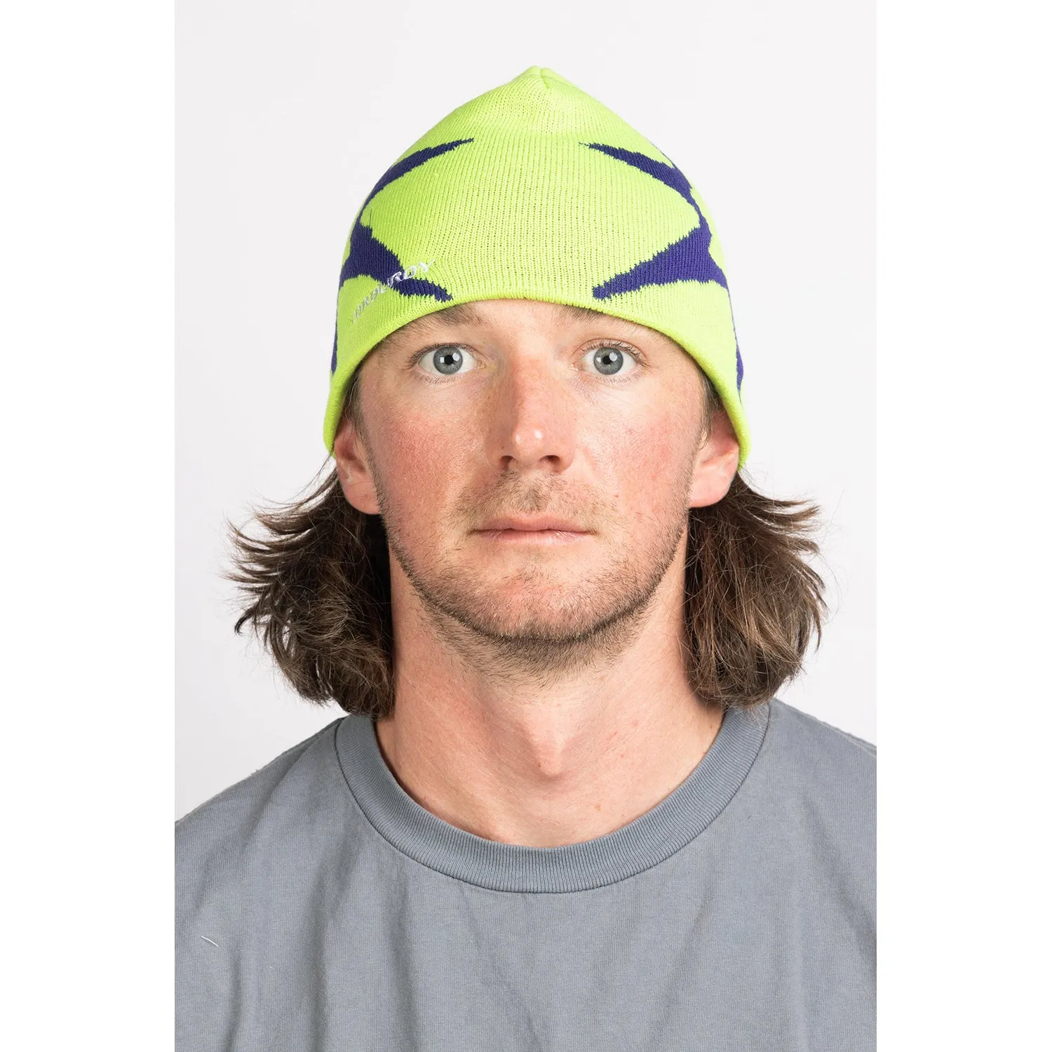 Corduroy Squid Beanie Neon