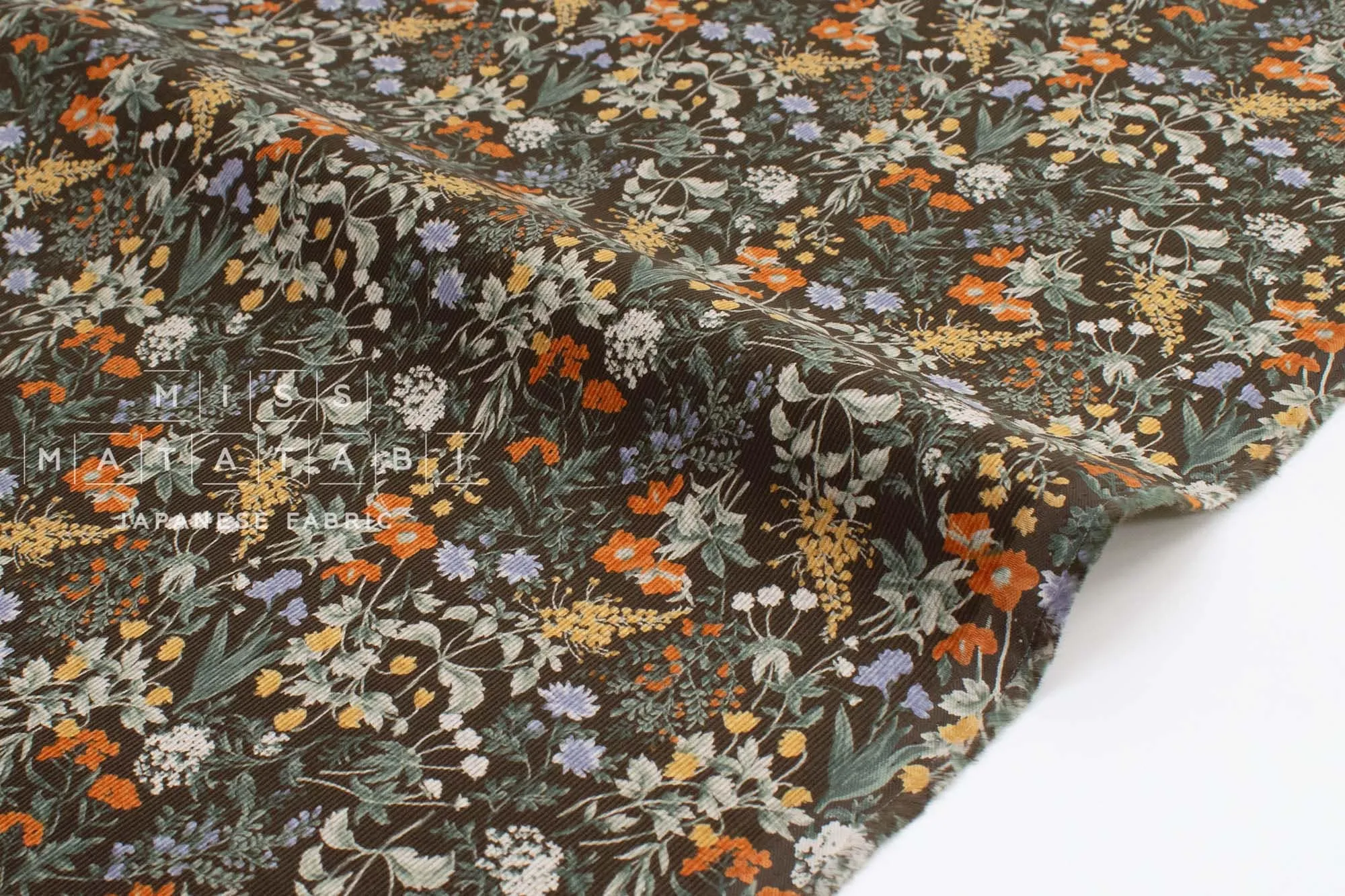 Corduroy Summer Floral - C