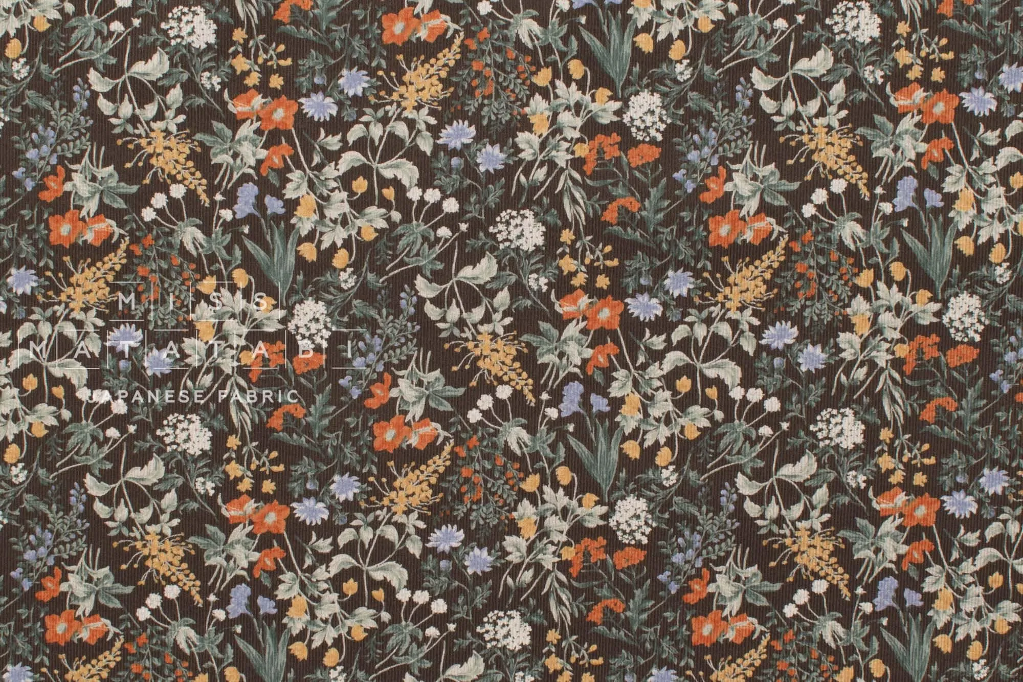 Corduroy Summer Floral - C