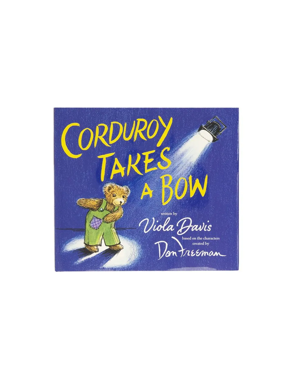 Corduroy Takes a Bow hardcover book