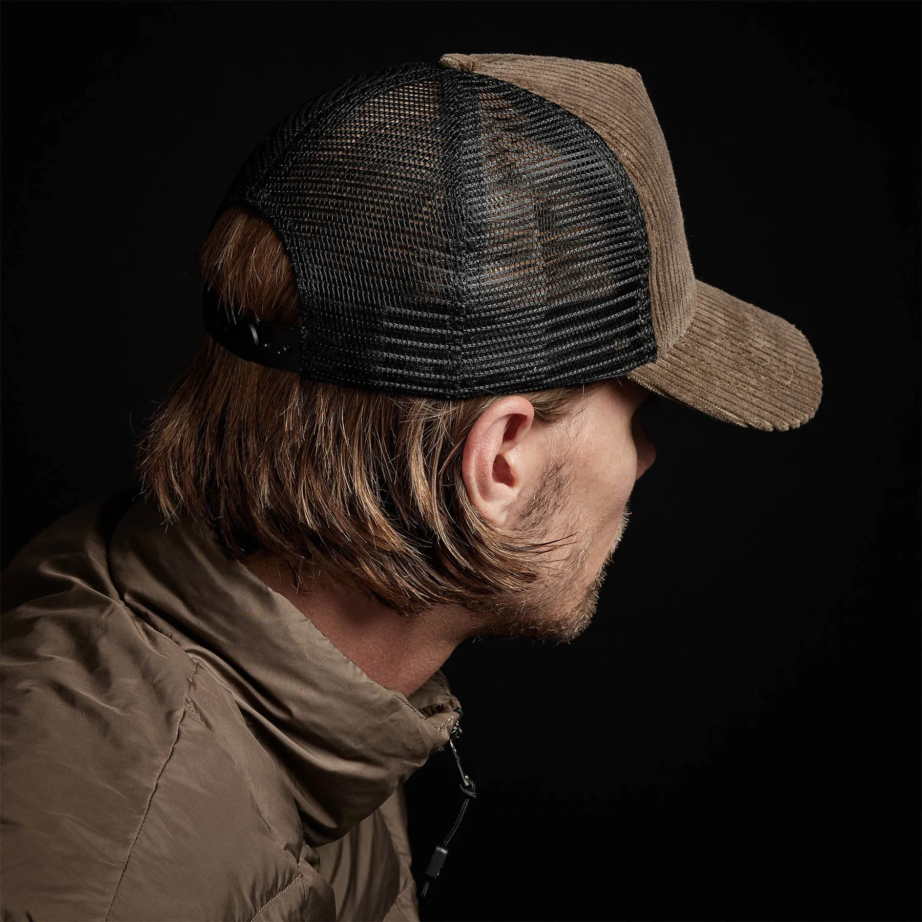 Corduroy Trucker Hat - Old Whiskey