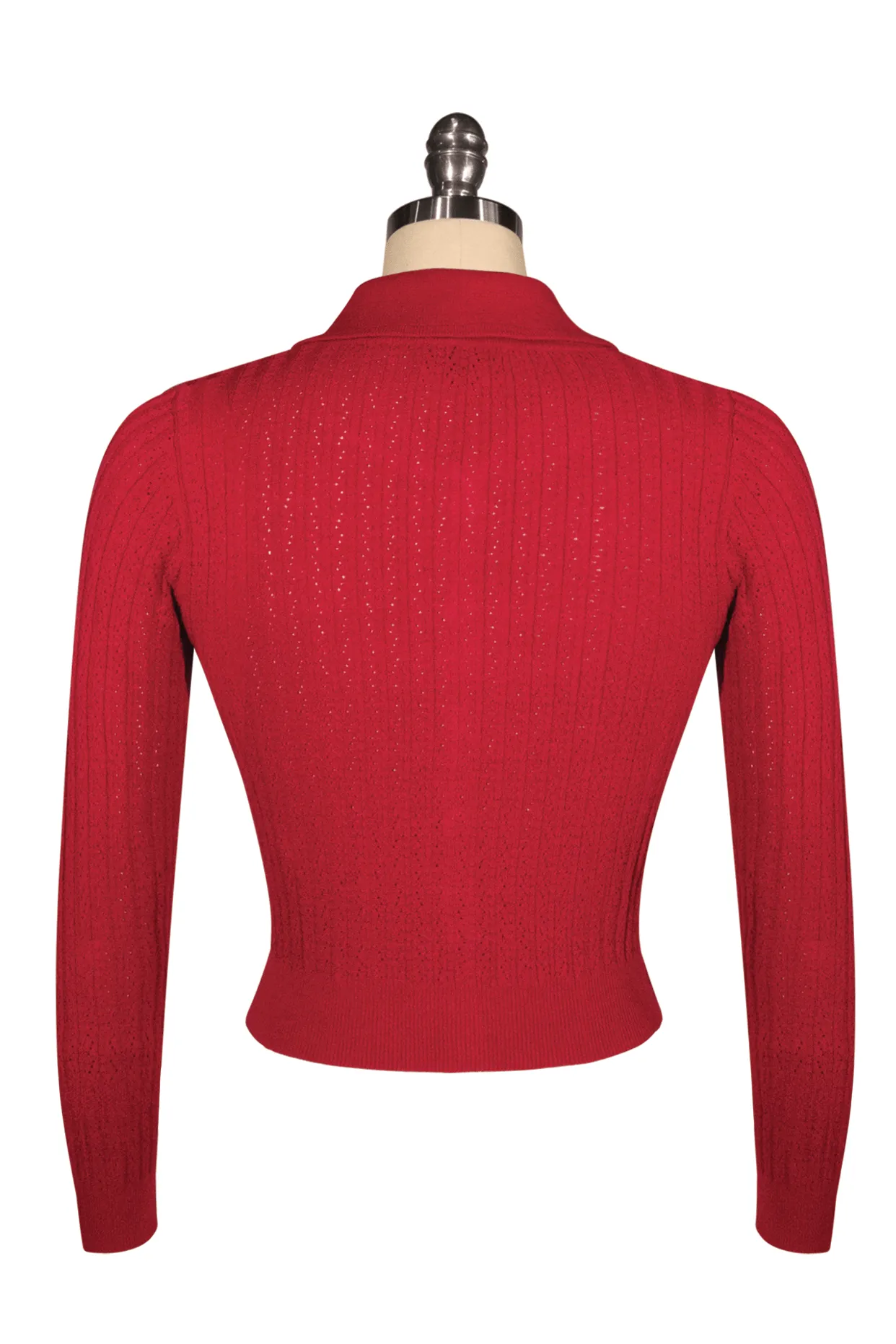 D'Amour Dickens Cardigan (Red)