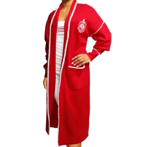 Delta Sigma Theta DST Sorority 2XL Long Duster Cardigan Plus Size