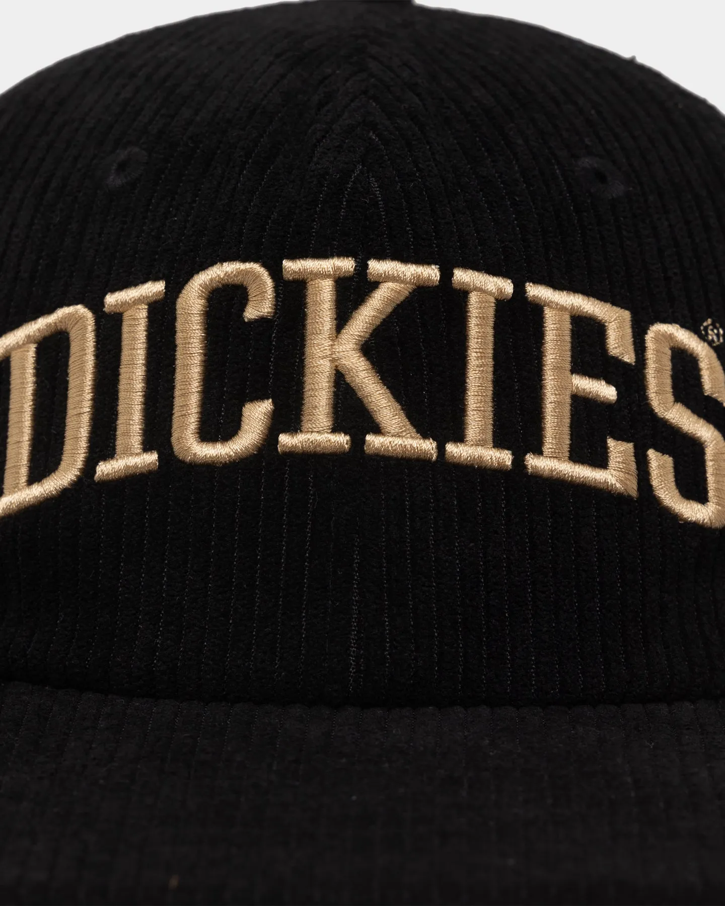 Dickies Collegiate Corduroy Snapback Black