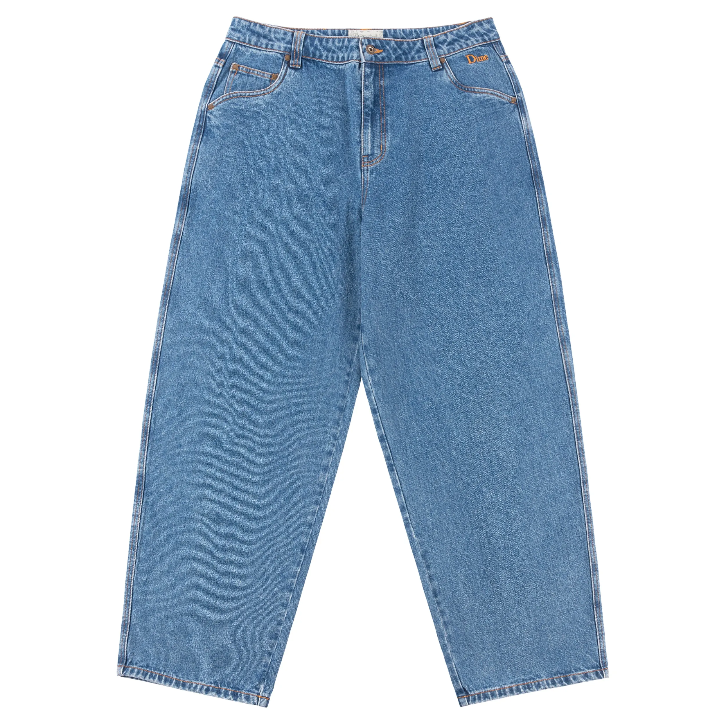 Dime Classic Baggy Denim Pants: Indigo Washed