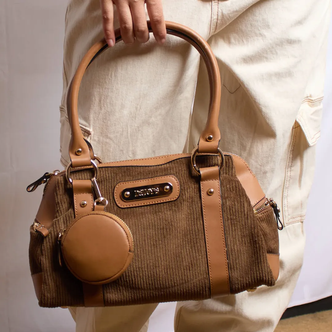 Doctor Bag - Chestnut Corduroy