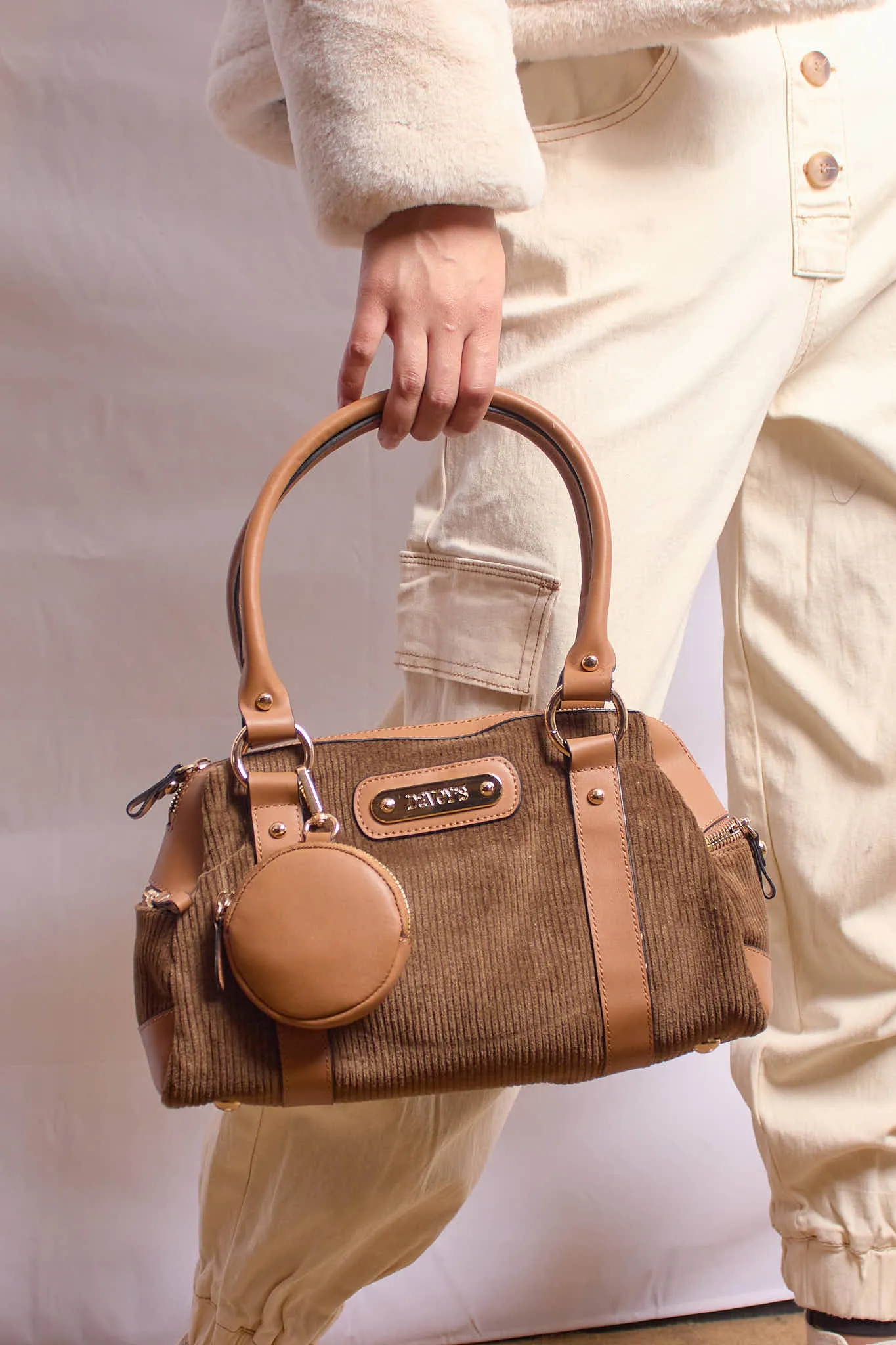 Doctor Bag - Chestnut Corduroy