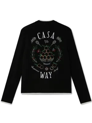 Embroidered Casa Way Cardigan