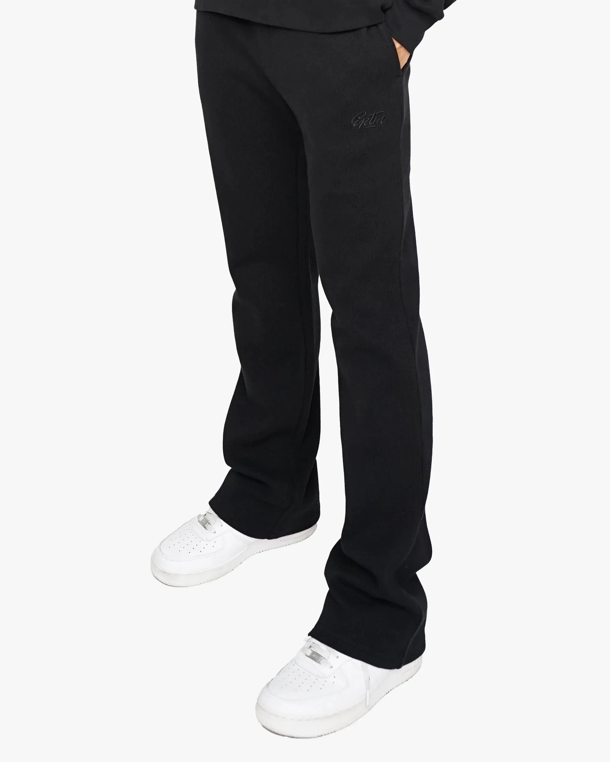 EPTM THERMAL FLARE PANTS BLACK