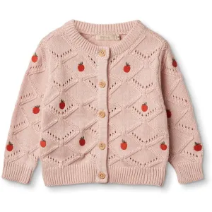 Fliink Peach Whip Mela Apple Cardigan