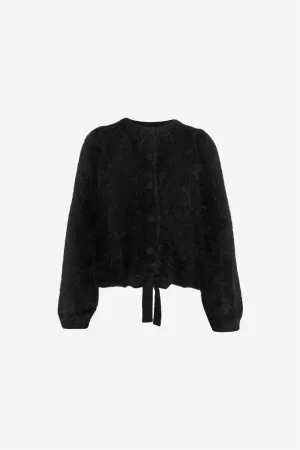 Franca Chunky Cardigan Black