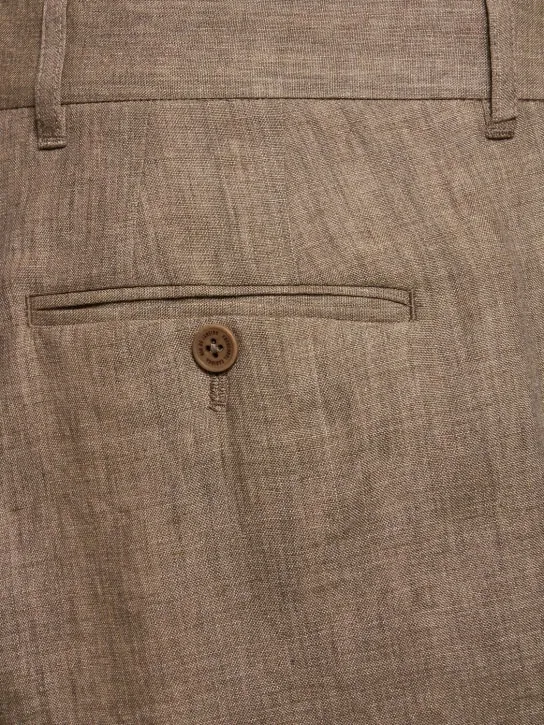 Frescobol Carioca   Alfonso tailored linen pants 