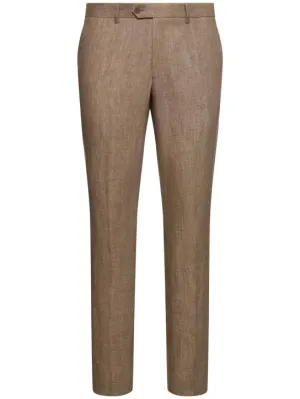 Frescobol Carioca   Alfonso tailored linen pants 