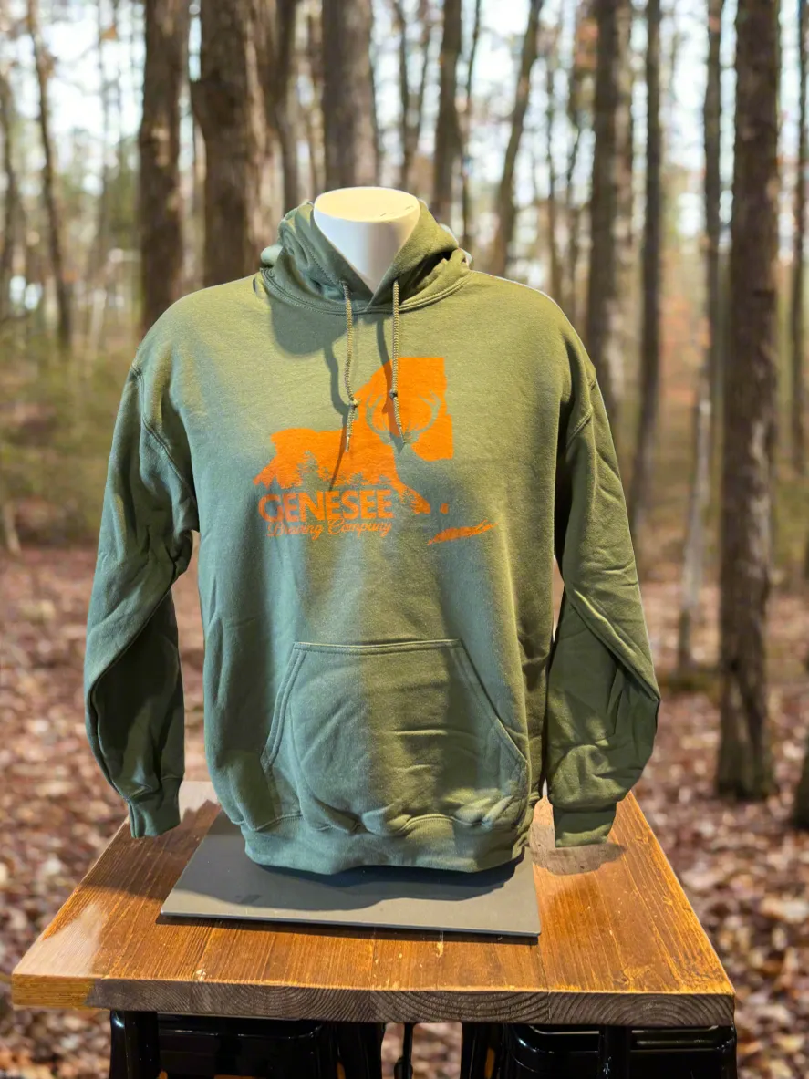 Genesee NY Hunting Hoodie