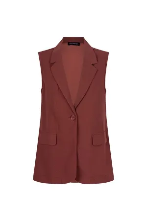 Gilet Kenzie - Steenrood