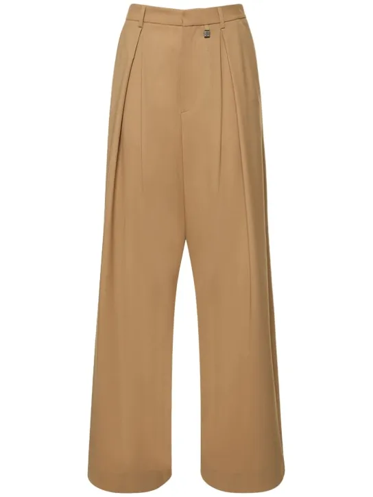 Giuseppe Di Morabito   Stretch wool wide pants 