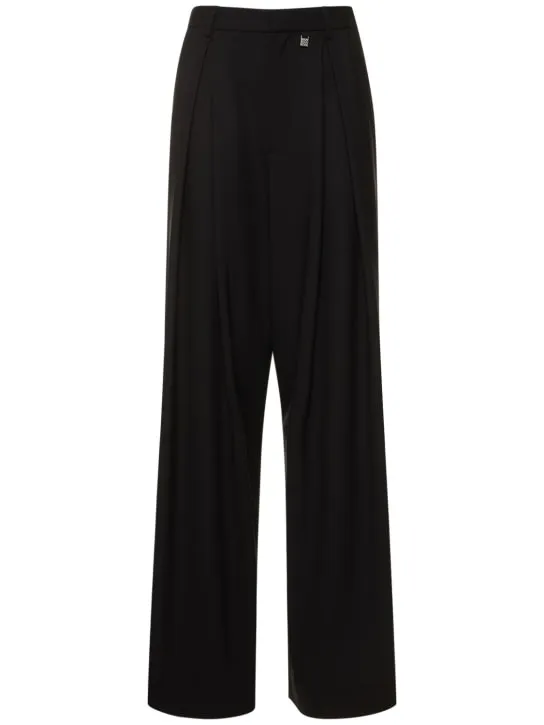 Giuseppe Di Morabito   Stretch wool wide pants 