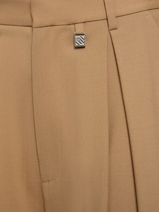 Giuseppe Di Morabito   Stretch wool wide pants 