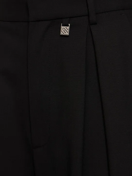 Giuseppe Di Morabito   Stretch wool wide pants 