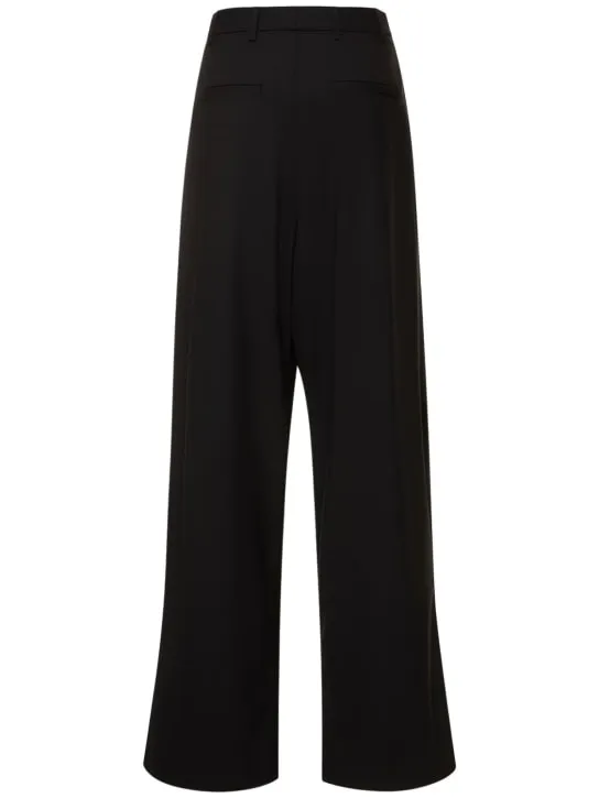 Giuseppe Di Morabito   Stretch wool wide pants 