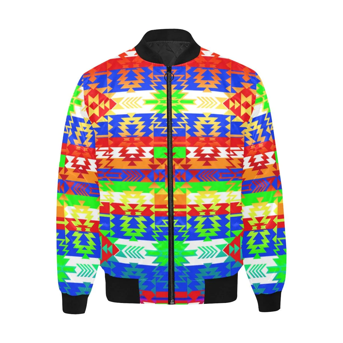 Grand Entry Traditional Unisex Heavy Bomber Jacket with Quilted Lining