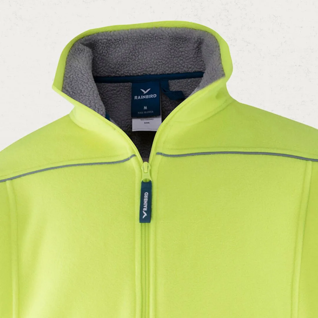 Hi Vis Sherpa Fleece Lumber Jacket