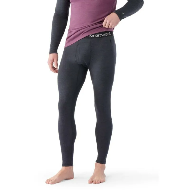 Hombres Smartwool Classic Thermal Merino Base Layer Pants (Charcoal Heather)