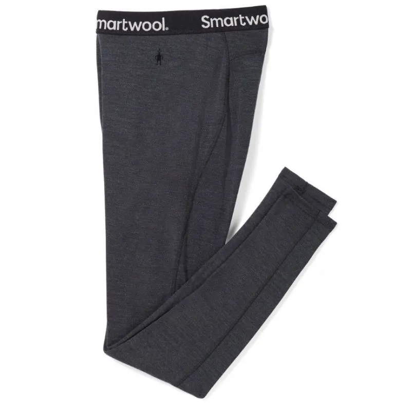 Hombres Smartwool Classic Thermal Merino Base Layer Pants (Charcoal Heather)