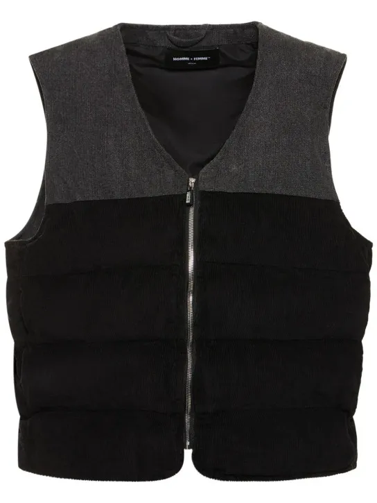 Homme Femme   Tyson corduroy vest 