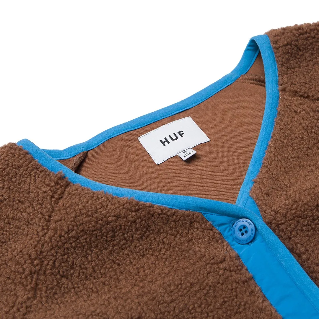 Huf 10k Sherpa Jacket Dust Brown