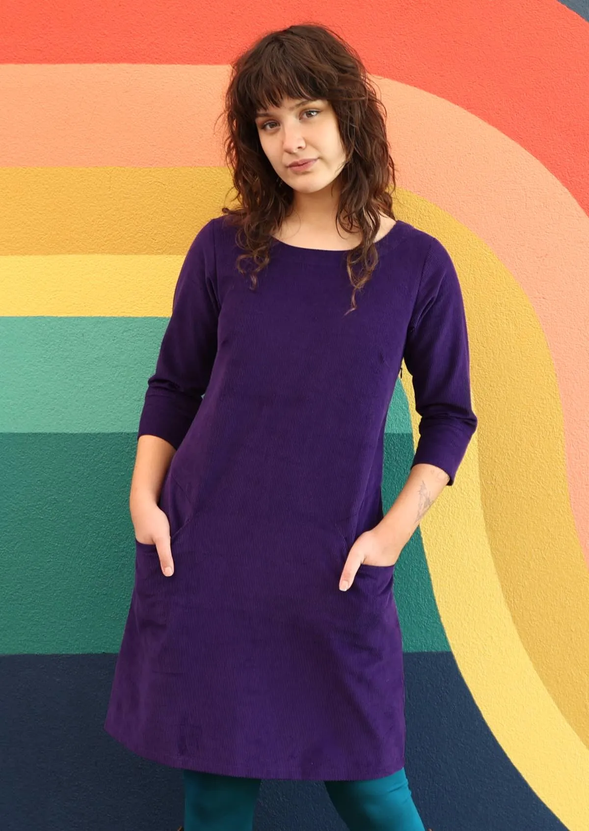 Jamie Corduroy Dress Parachute Purple