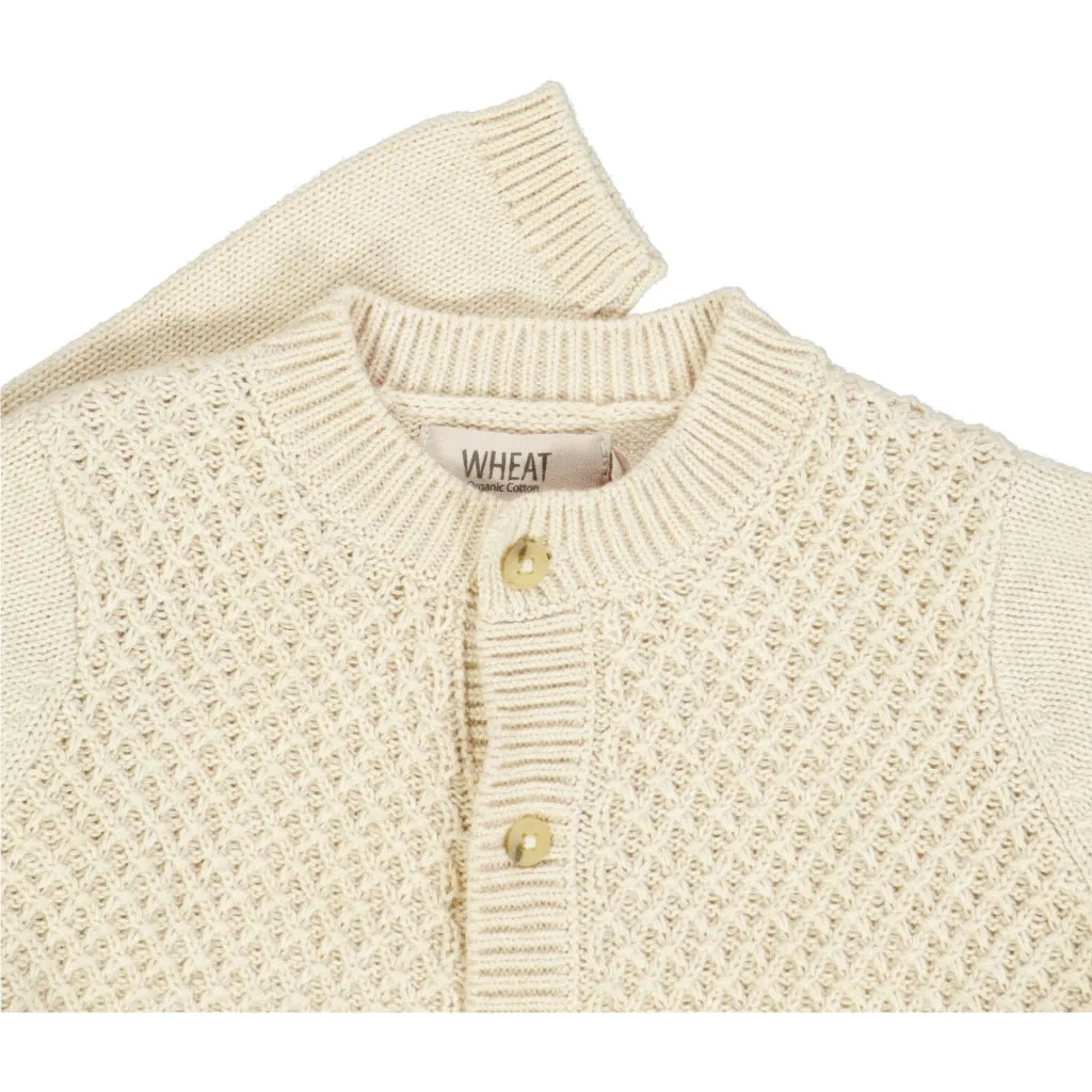 Knit Cardigan Ray - cloud melange