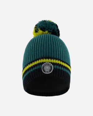 Knit Hat Forest Green by Deux par Deux