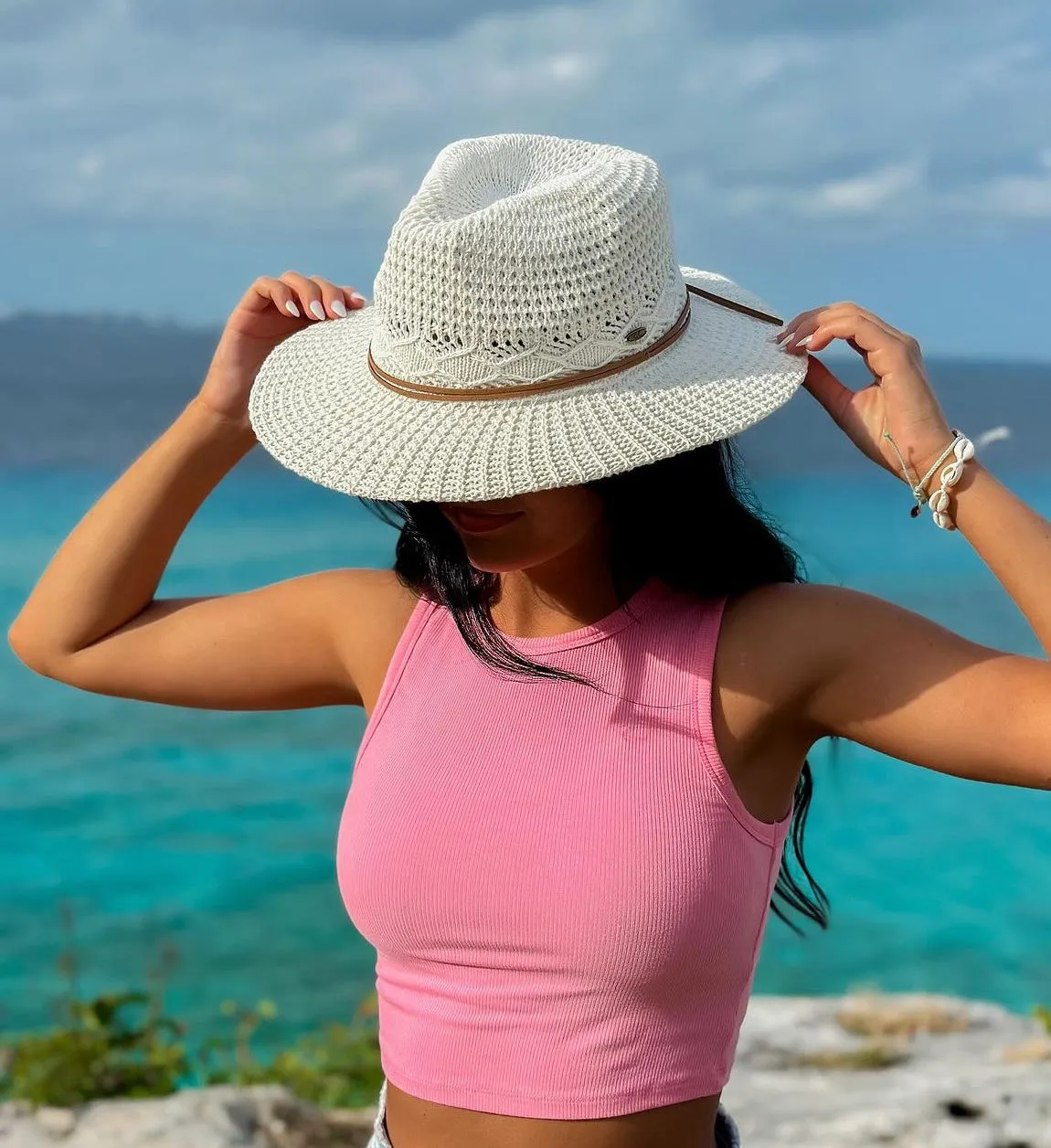 Lace Panama Hat -SPF50