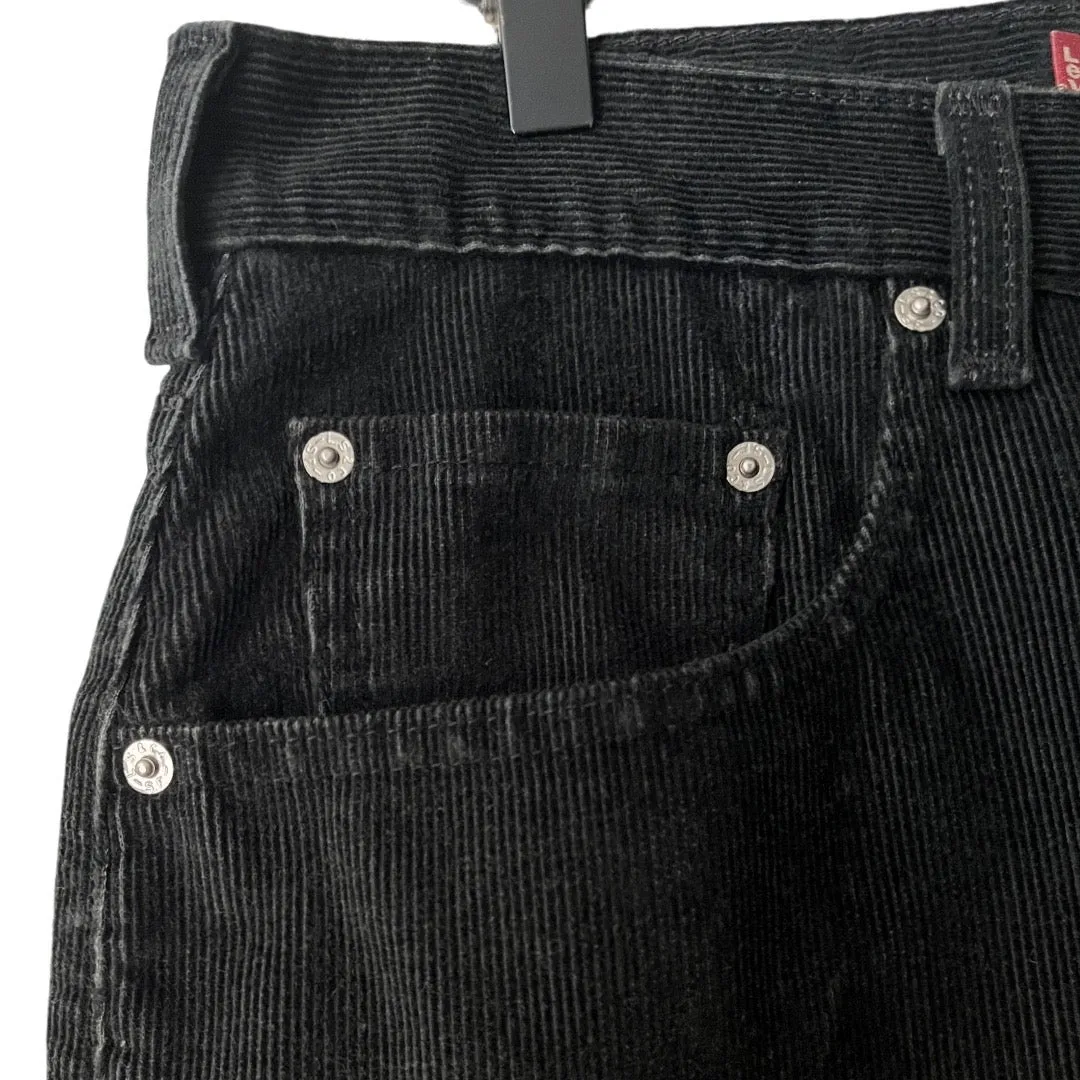 Levi's 569 Loose Straight Corduroy Pants in Burnt / 32" x 30