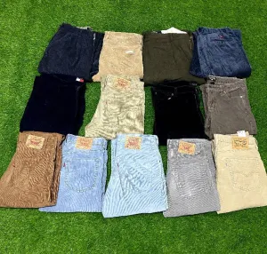 Levi's & other brand Corduroy Pants - 13 Piece