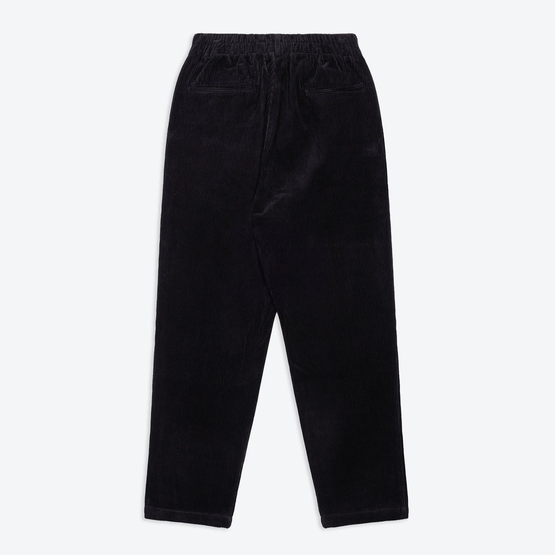 Lowie Black Corduroy Easy Trouser