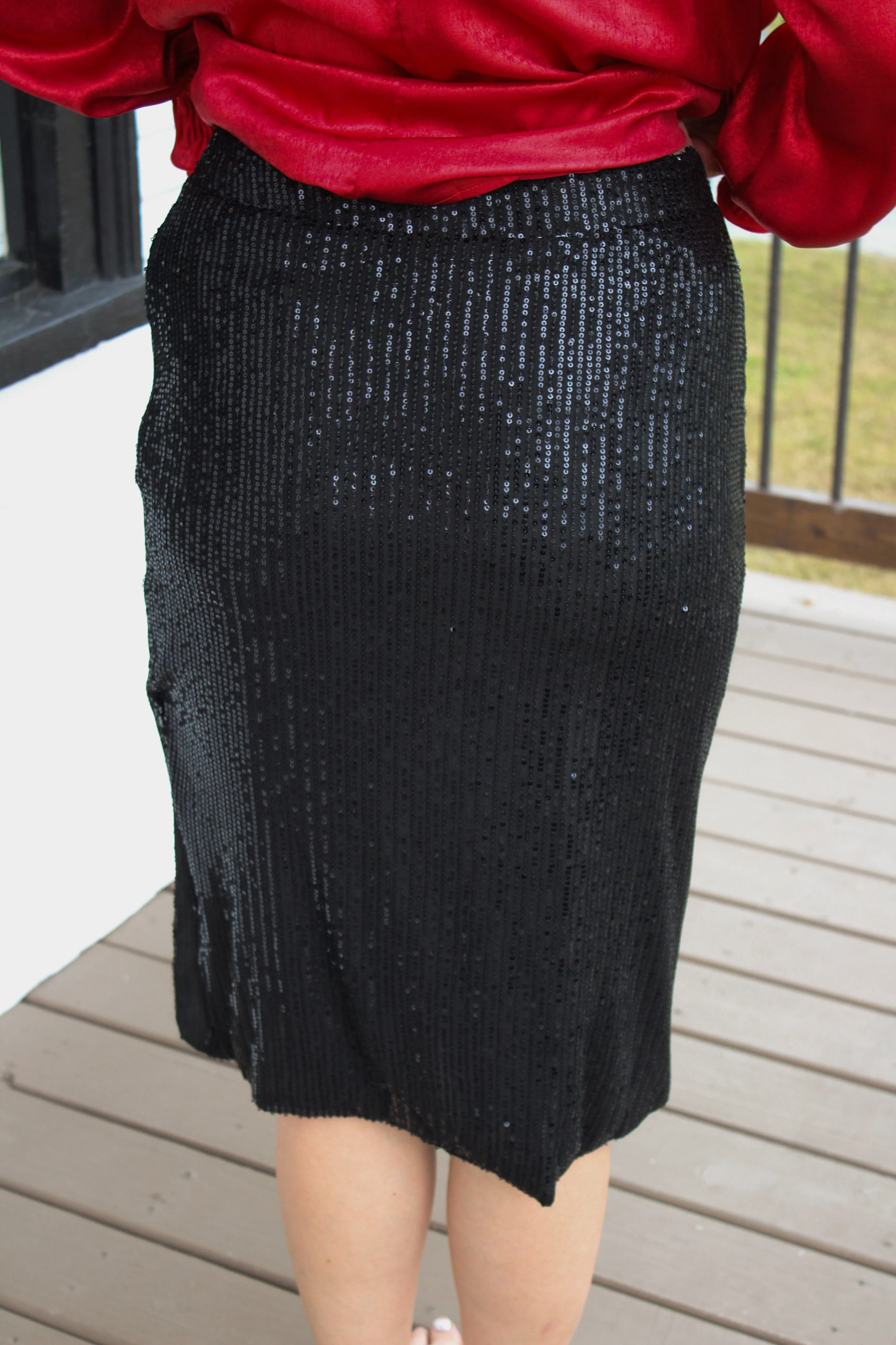 Mandy Sequin Skirt