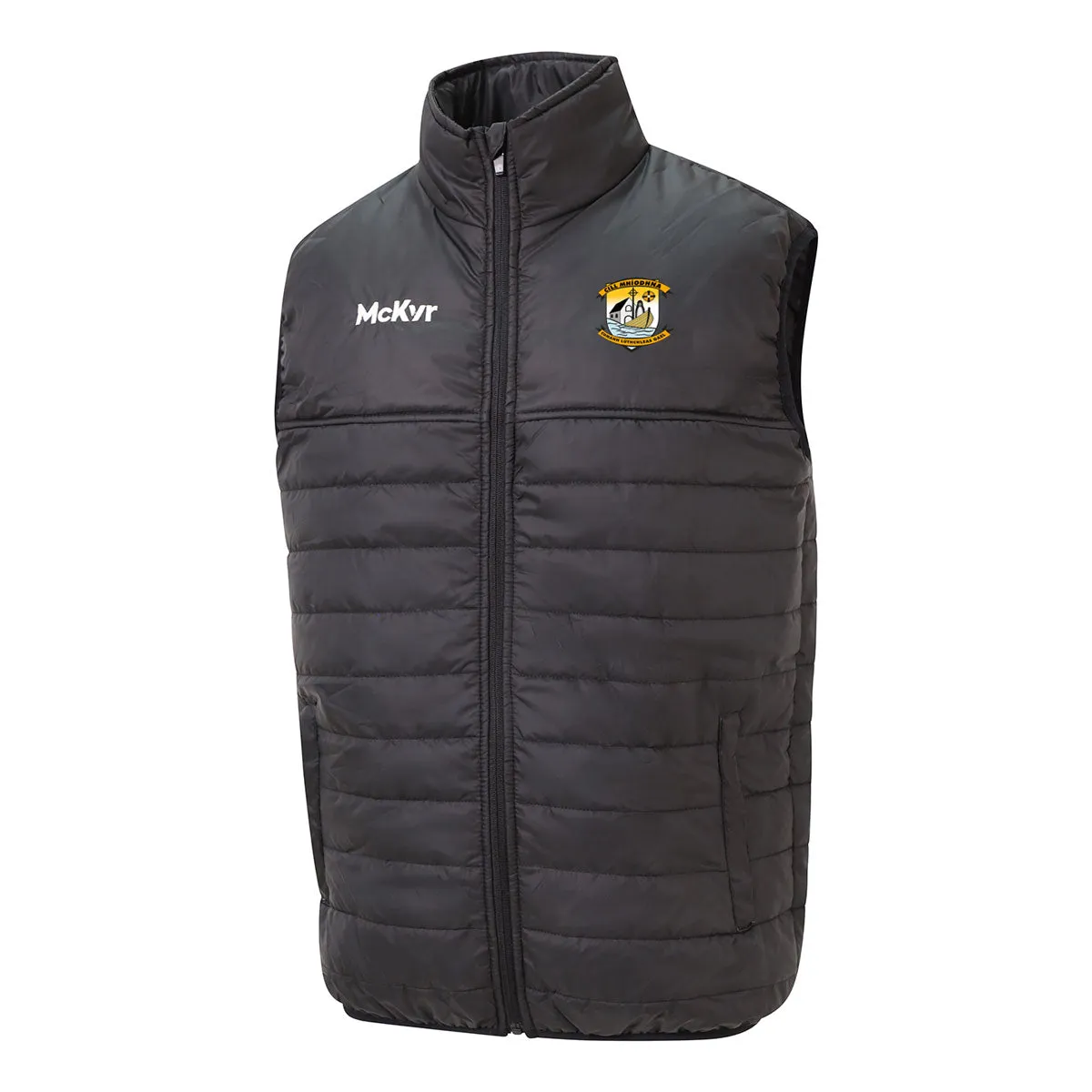 Mc Keever Kilmeena GAA Core 22 Padded Gilet - Adult - Black