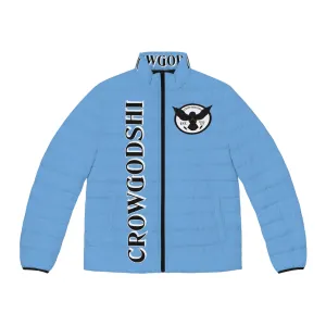 Men's CROWGODSHI Puffer Jacket, SKY BLUE