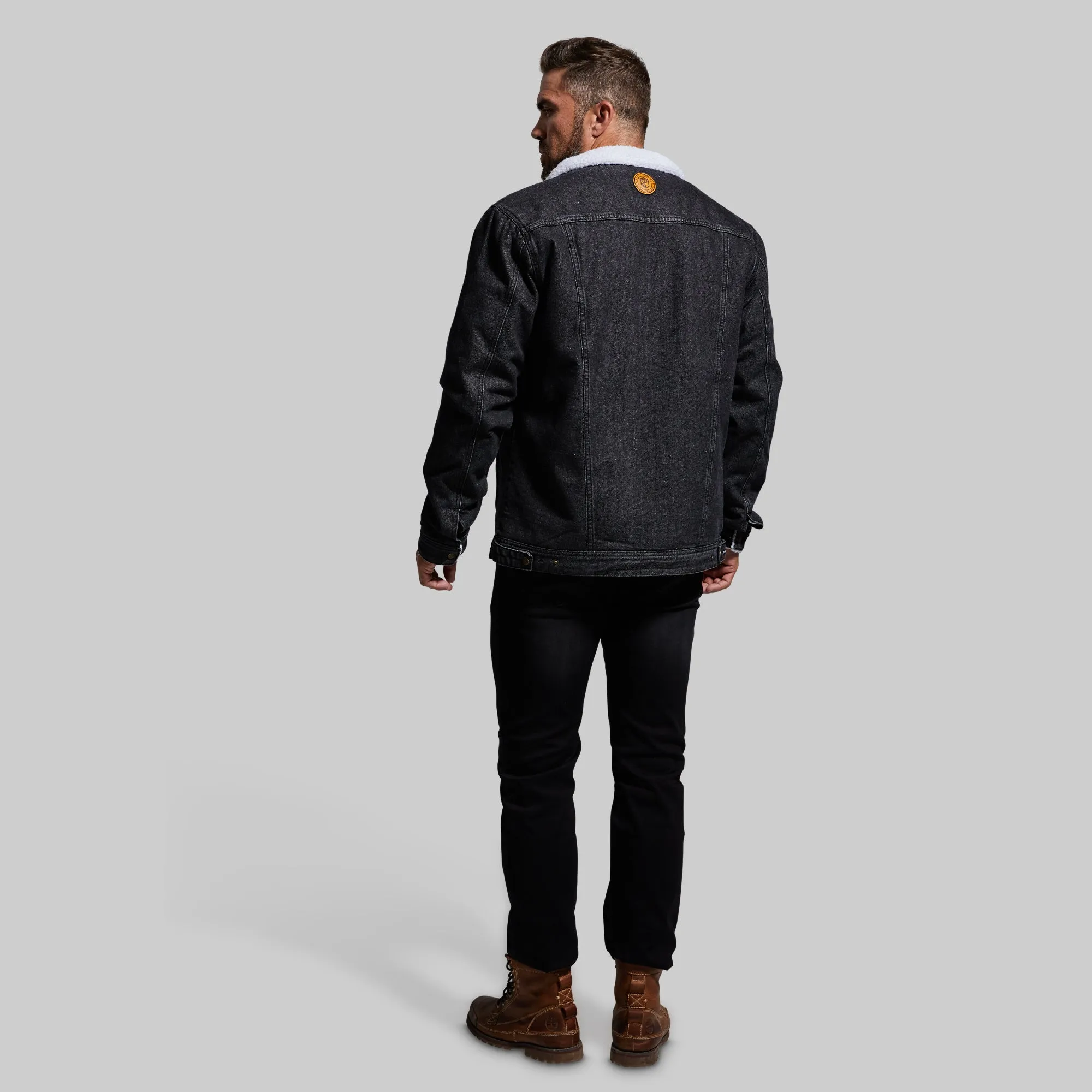 Men's Pioneer Jacket (Black Denim)