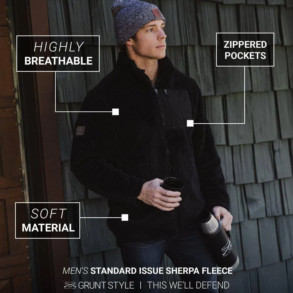 Men's Standard Issue Sherpa Fleece - Coyote