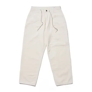 MID90 BAGGY CORDUROY PANTS IVORY