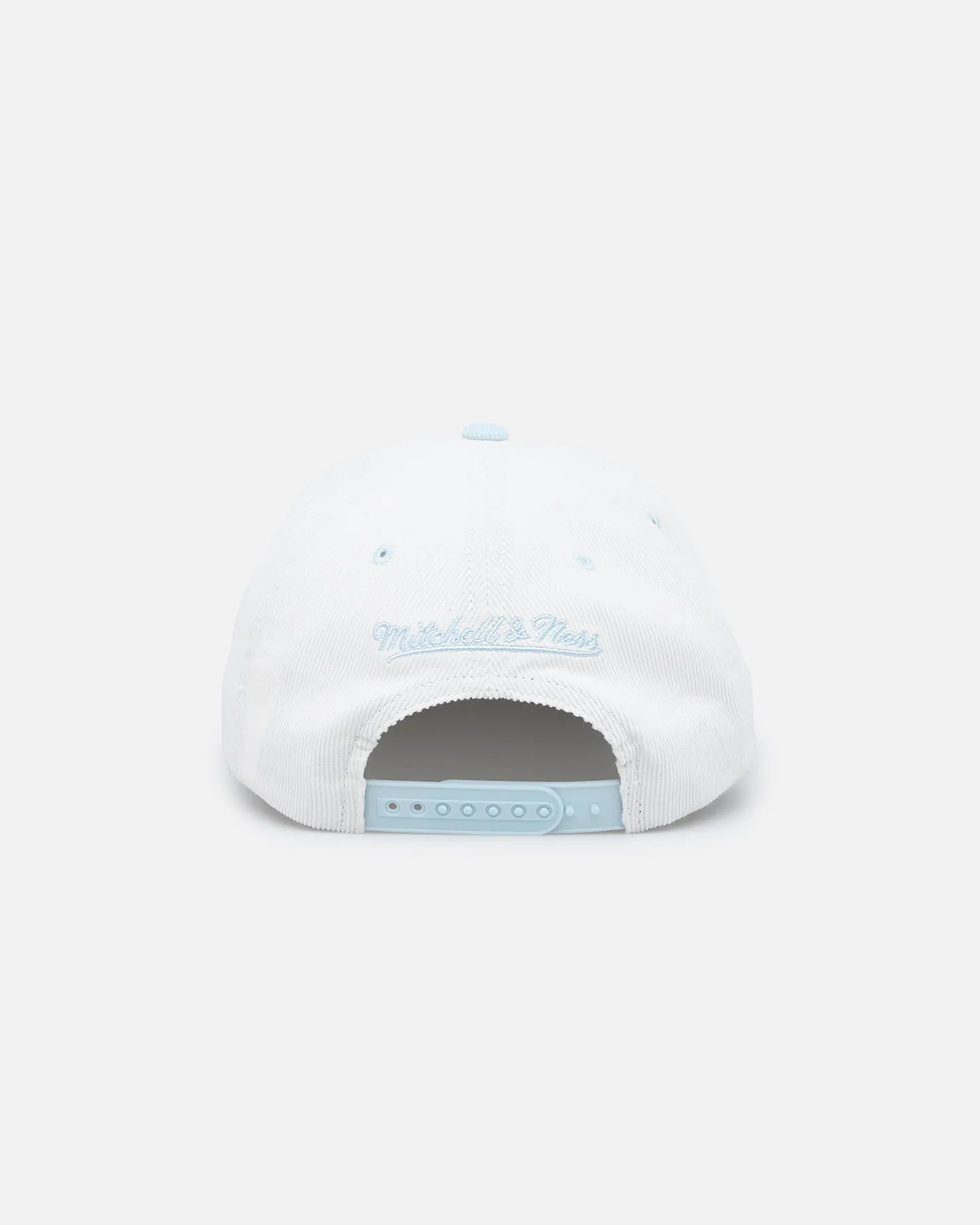 Mitchell & Ness Golden State Warriors 'Pastel Corduroy' Deadstock Snapback White Cream/Blue