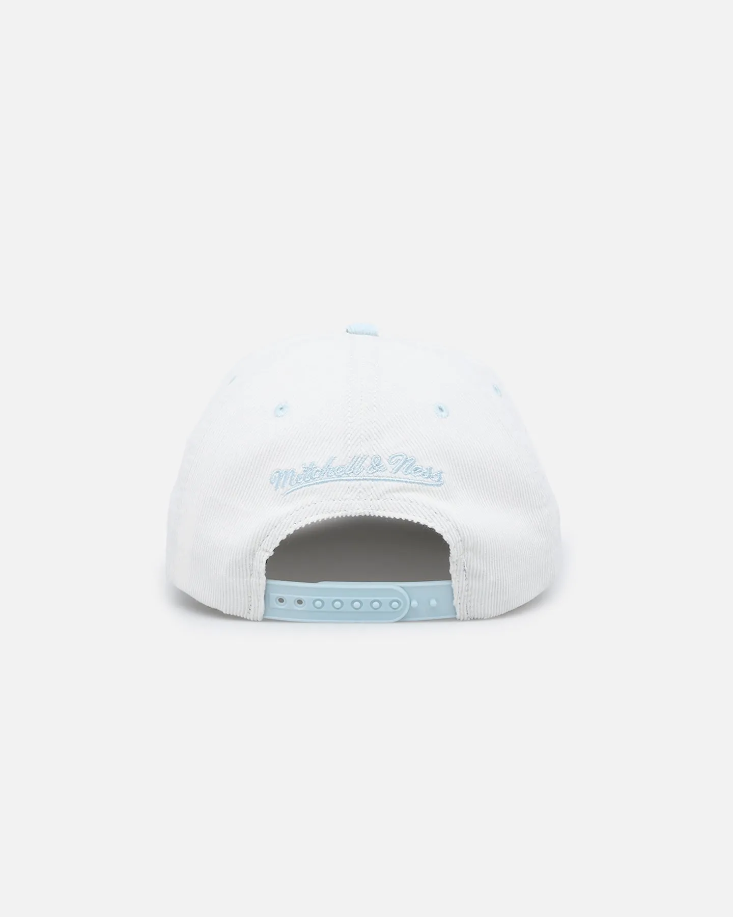 Mitchell & Ness San Antonio Spurs 'Pastel Corduroy' Deadstock Snapback White Cream/Light Blue