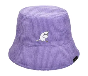 Moomintroll Ankle Ring Bucket Hat Corduroy - Purple