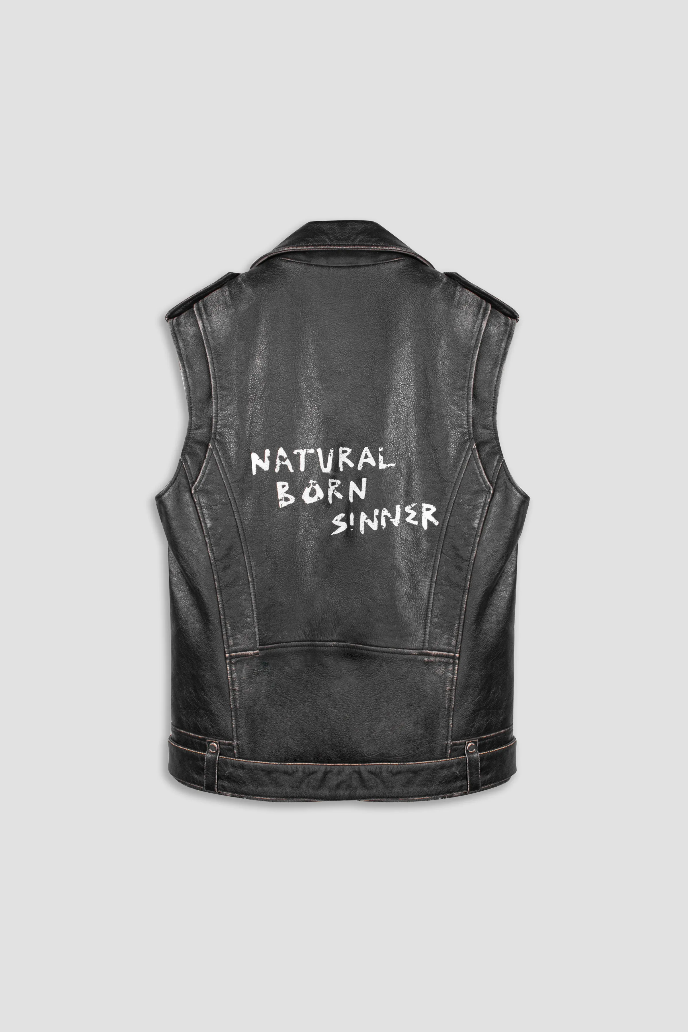 Natural Born Sinner Oversized Gilet (Woman)