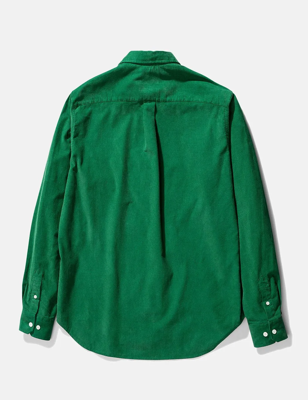 Norse Projects Osvald Corduroy Shirt - Sporting Green